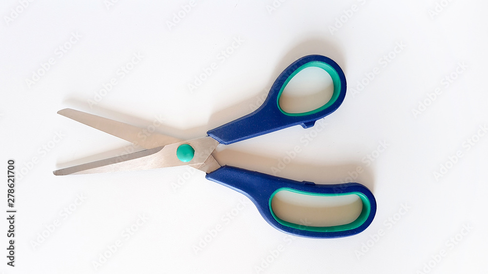 stainless steel scissors with plastic handle stainless steel scissors with plastic handle