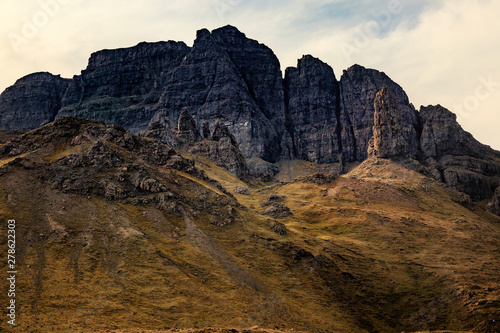 The Old Man of Storr in Scotland  Great Britain