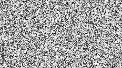 White noise texture. Static interference grunge vector background. TV screen no signal. photo