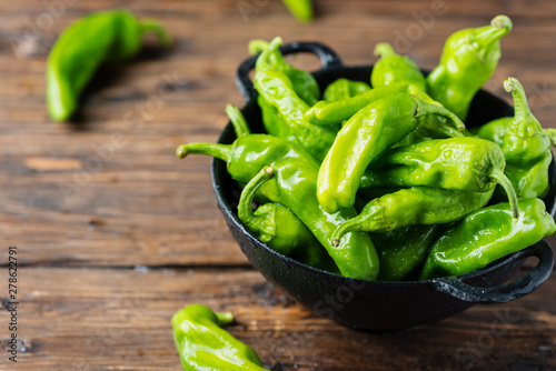 Sweet Italian green pepper