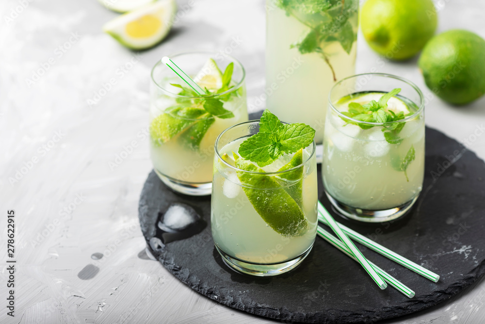 Fototapeta premium summer cocktail mojito