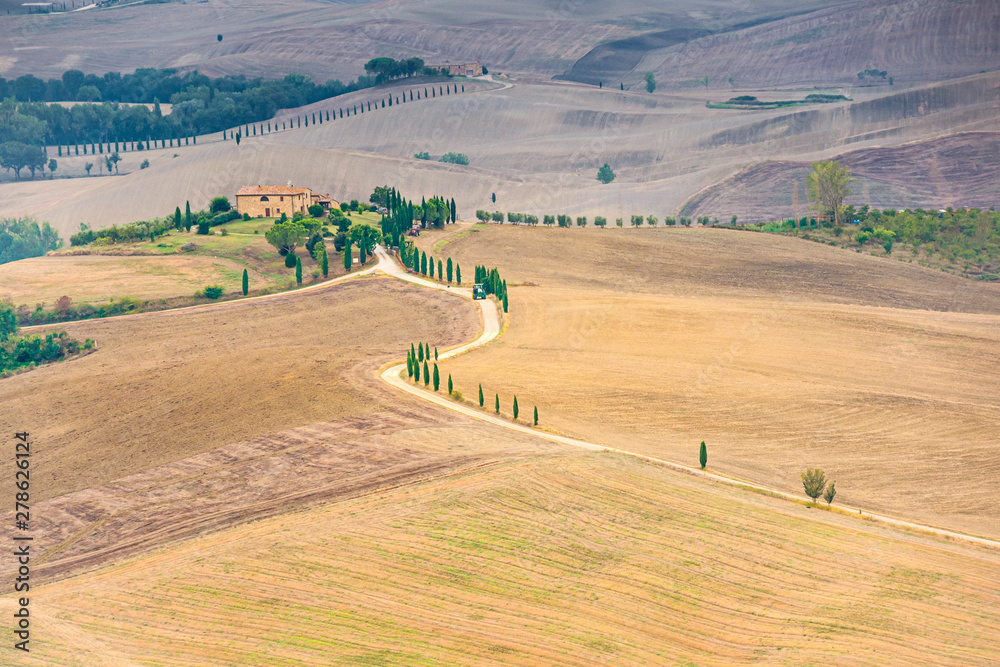 Obraz premium beautiful landscape of the Tuscan countryside
