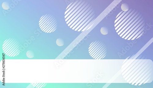 Blur Sweet Dreamy Gradient Color Background with Line, Circle. For Abstract Modern Screen Design For Mobile App. Vector Illustration.