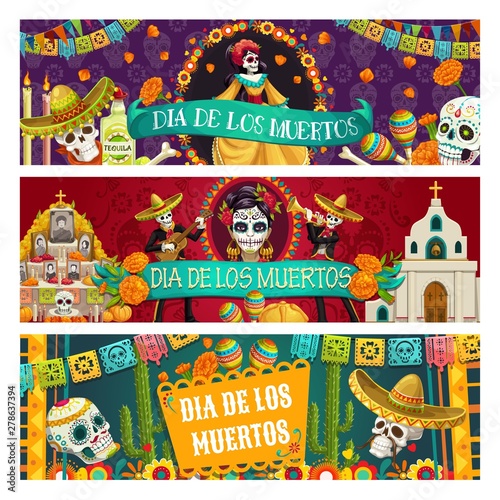 Mexican Day of Dead holiday, Dia de los Muertos