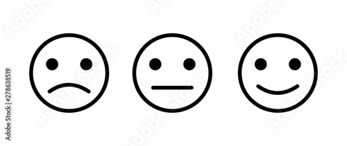 Smiley Vector. Smile icon set. Smiley.Emotions
