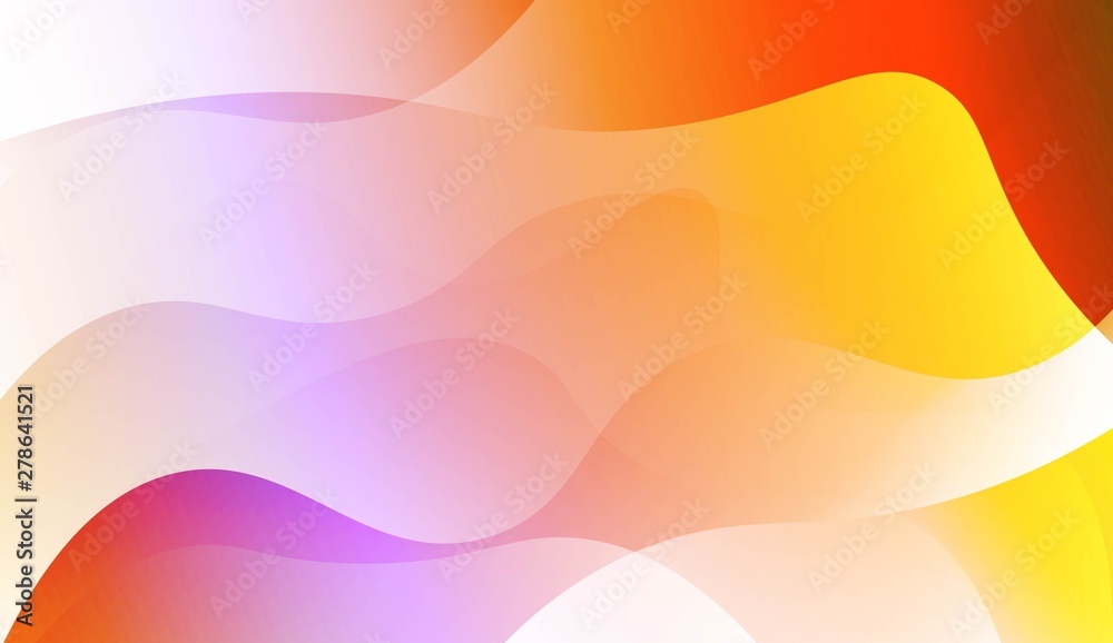Geometric Pattern With Lines, Wave. For Your Design Ad, Banner, Cover Page. Vector Illustration with Color Gradient.