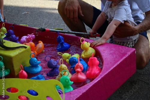 jeux d'enfant à la fête forraine