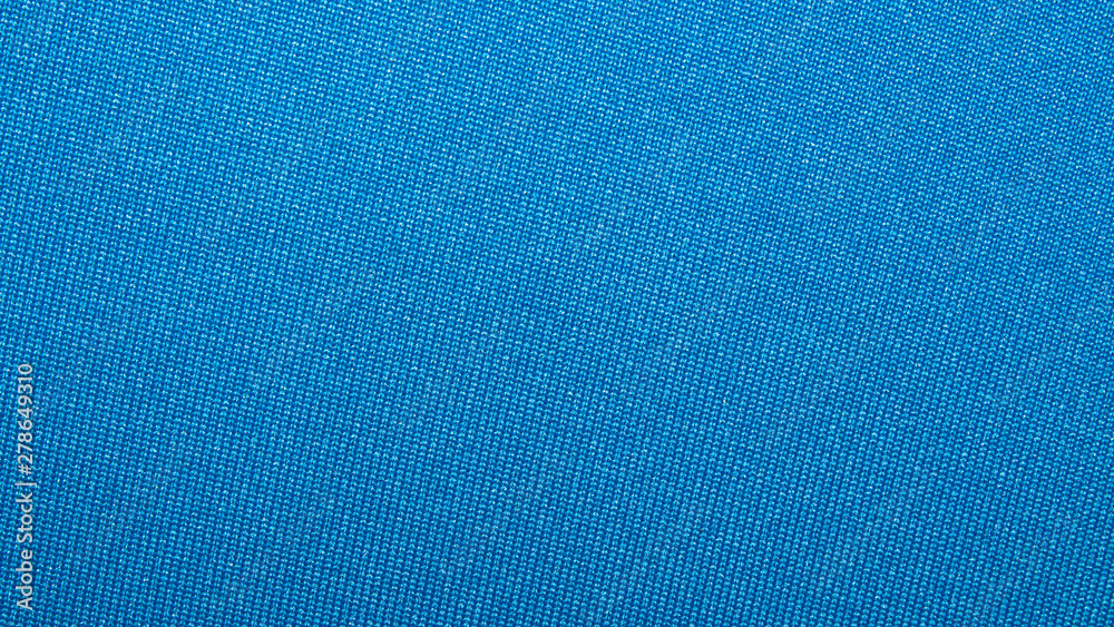 Blue light fabric texture.Turquoise braided fabric background. - obrazy, fototapety, plakaty 