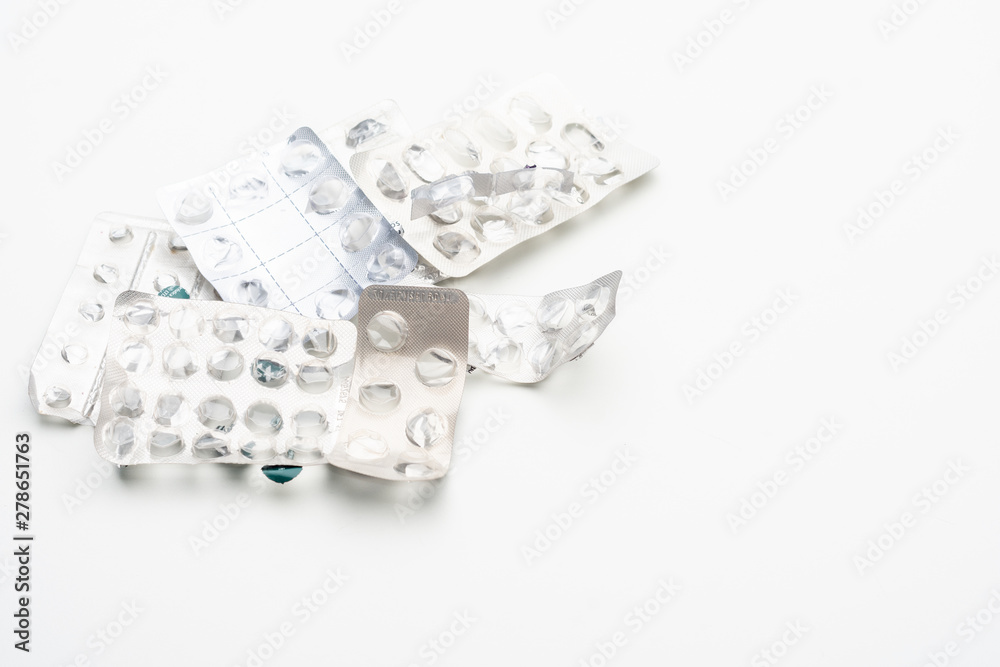 Fototapeta premium Lixo Medicamento