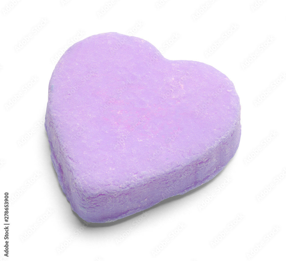 Purple Valentines Candy Heart Purple Valentines Candy Heart