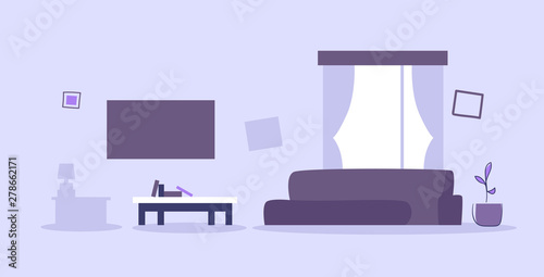 modern living room with furniture empty no people house design home apartment interior sketch doodle horizontal