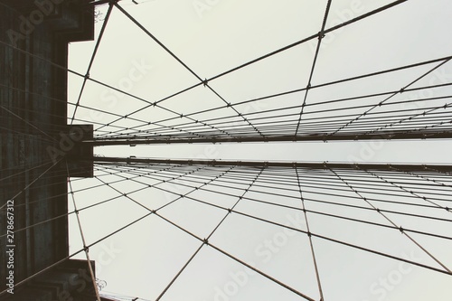 Brooklyn bridge cables