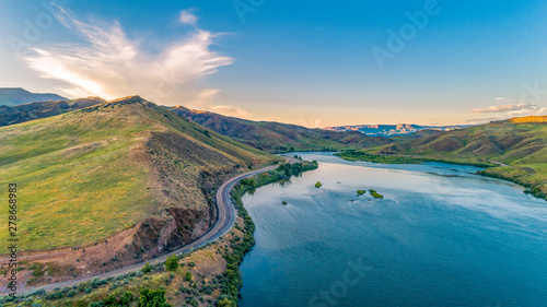 Just One Road Two Lanes