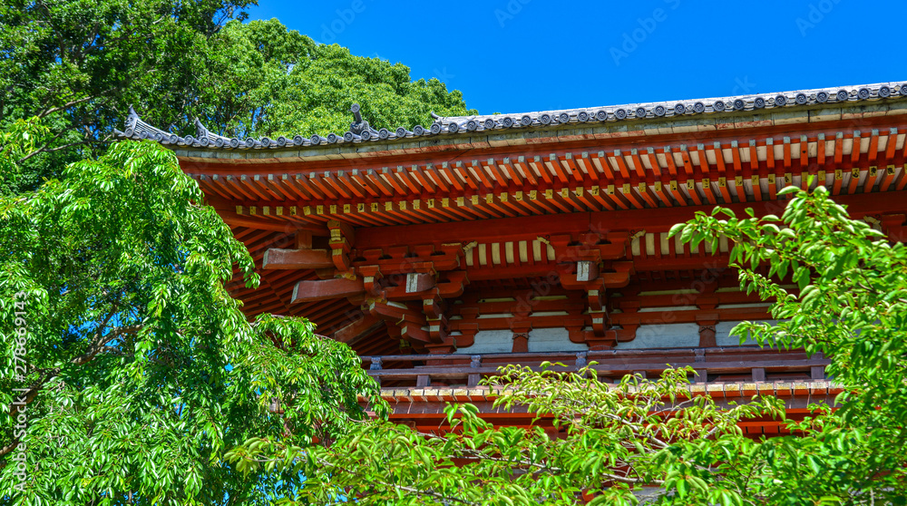 Ancient temple in Kyoto, Japan