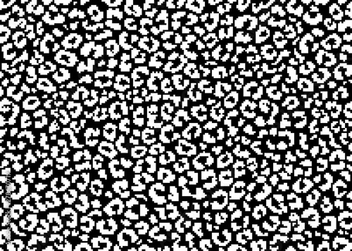 Leopard pattern design. 8 bit vector illustration background. For print, textile, web, home decor, fashion, surface, graphic design