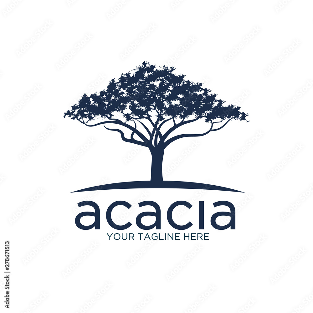 Obraz premium oak tree logo designs