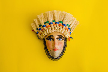 Keuken achterwand Carnaval Traditioneel Huehue masker uit Mexico  © Marcos
