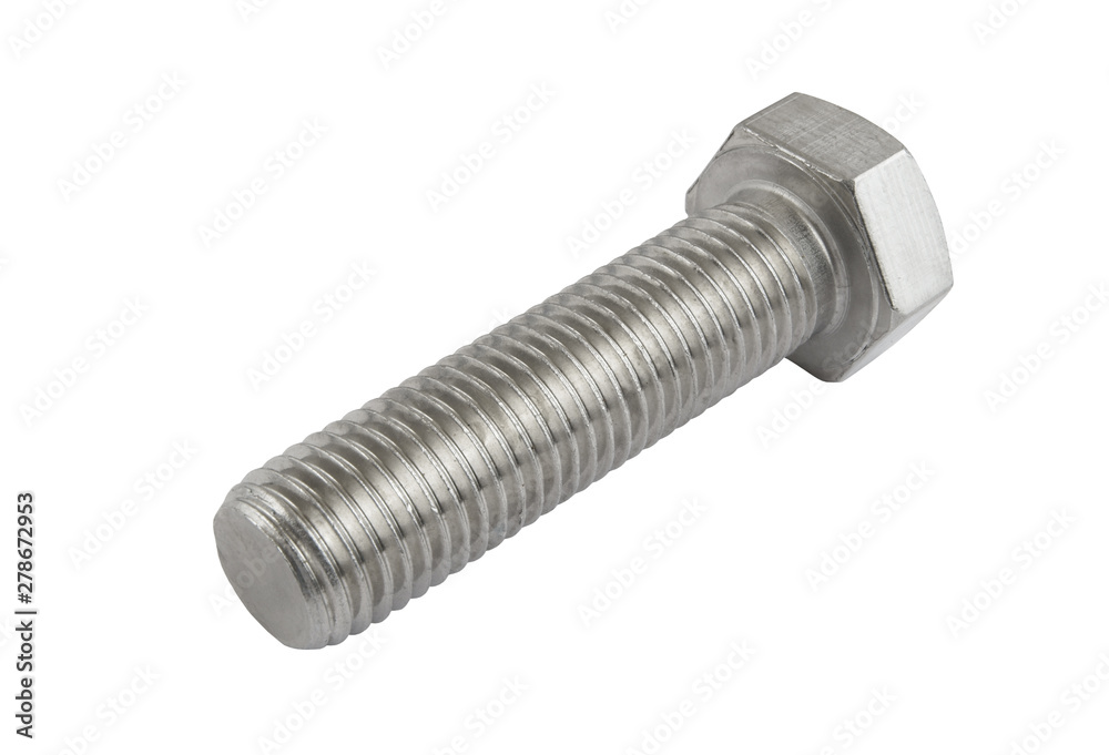 Screw isolated on white Screw isolated on white