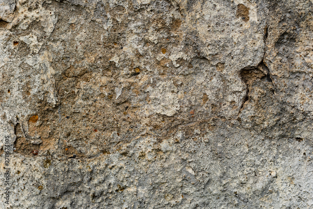 Texture of a concrete wall with cracks and scratches which can be used as a background Texture of a concrete wall with cracks and scratches which can be used as a background