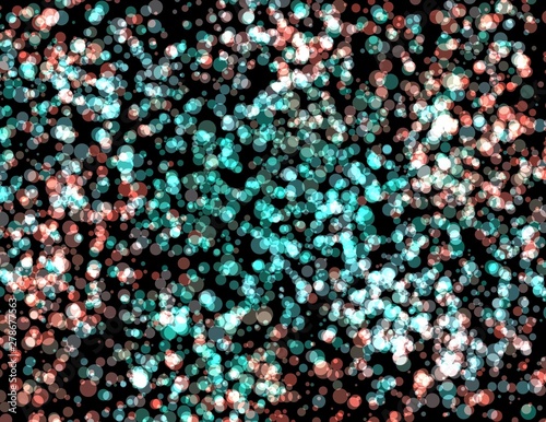 Multicolored Confetti Background