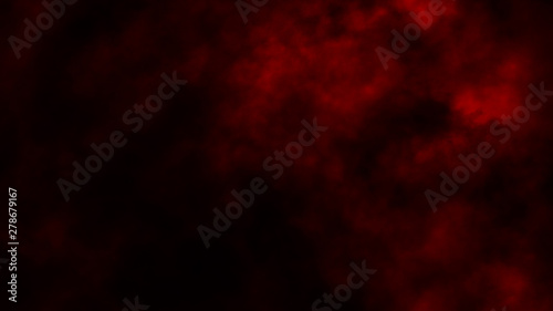 Red smoke on isolated background. Mistery fog and stream texture overlays. Design element.