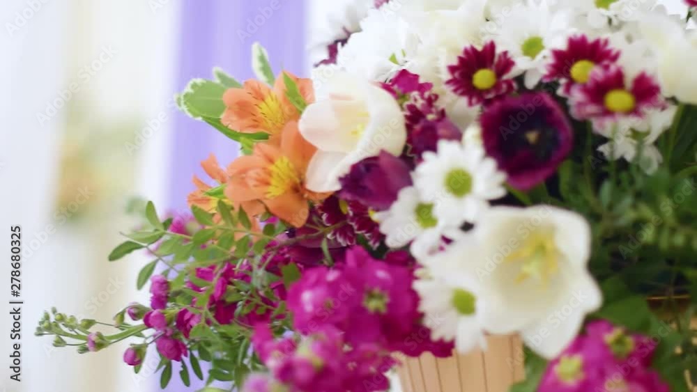 Bouquet of colorful spring flowers Bouquet of colorful spring flowers