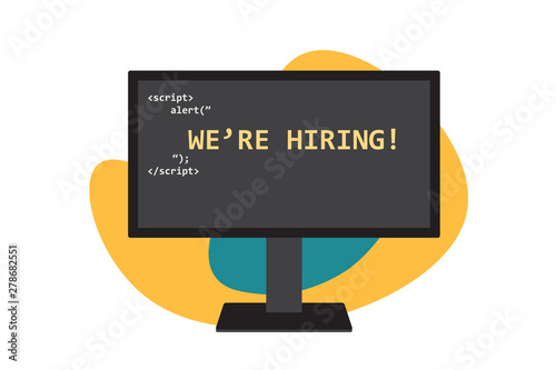 Software developer job posting