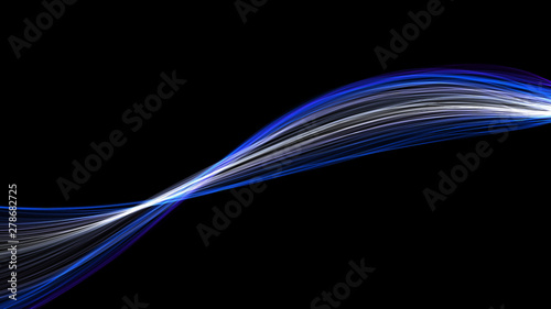 Abstract Light Waves Background