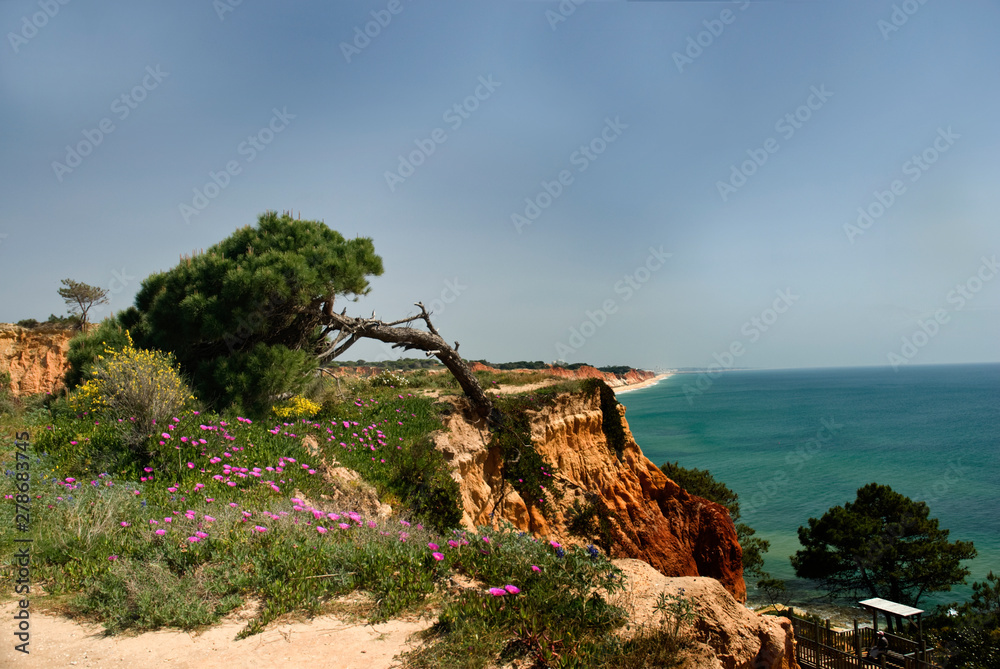 Sea View On Portuguese Algarve coast Sea View On Portuguese Algarve coast