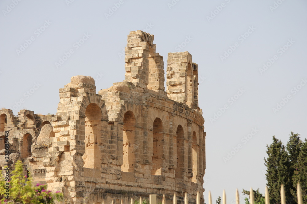 Ruiny antyczne Tunezja Afryka