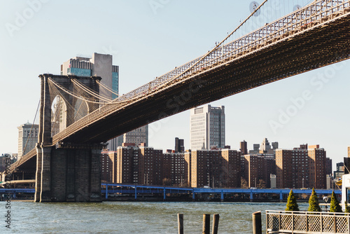 Fototapeta Naklejka Na Ścianę i Meble -  Brooklyn bridge in New York city