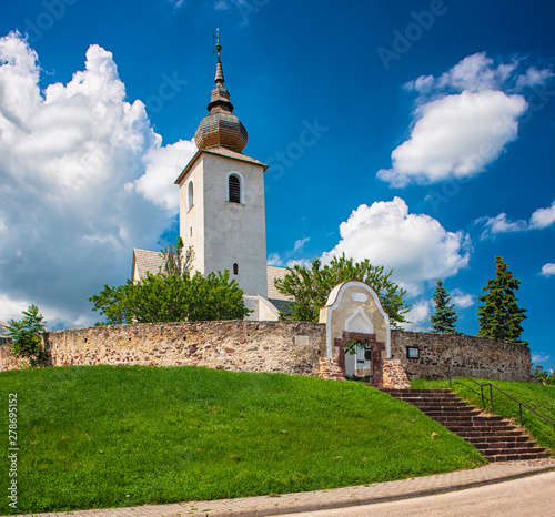 Medieval protestant church ...