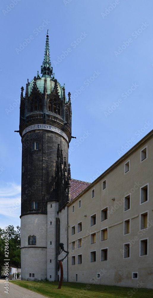 Obraz premium Schlosskirche Wittenberg, Sachsen - Anhalt