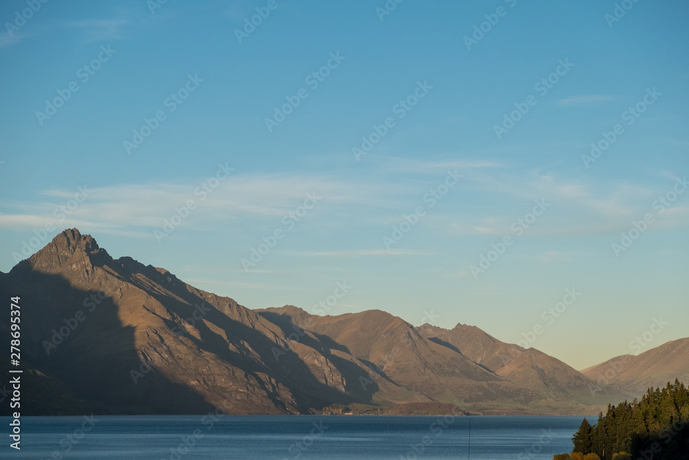 Queenstown and the Remarkables mountains, New Zealand