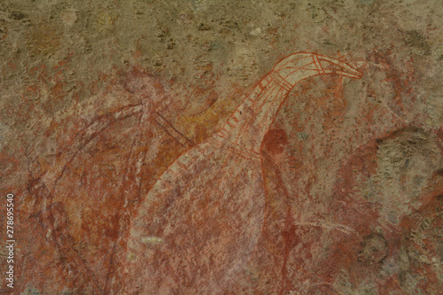 Ubirr rock art site in Kakadu National Park Northern Territory of Australia