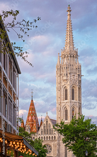 Famous Mathias Church in Bu...