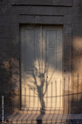Windows of a traditional Turkish house from Odunpazari, Eskisehir