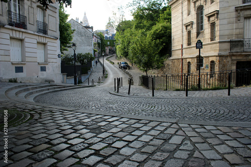 Fotografie Paris - Montmartre - Place Dalida - Rue de l'Abreuvoir