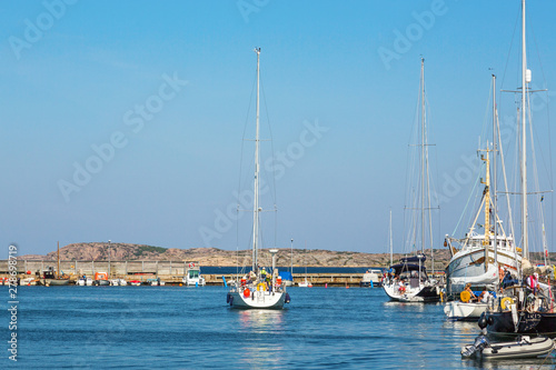 Sailing boat at the harbour