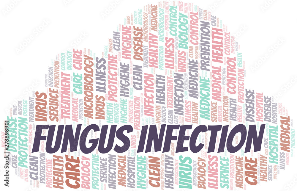 Fungus Infection word cloud vector made with text only. Fungus Infection word cloud vector made with text only.