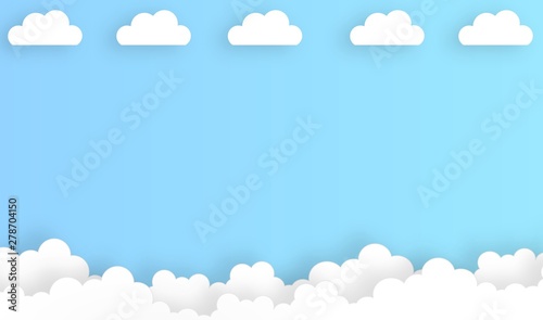sky with cloud landscape ba...