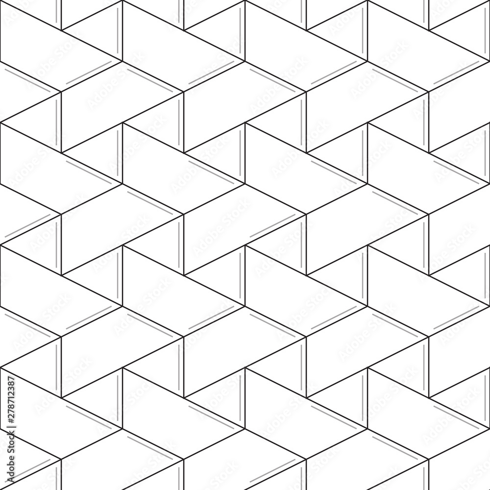 Geometric seamless pattern and background, linear design Geometric seamless pattern and background, linear design