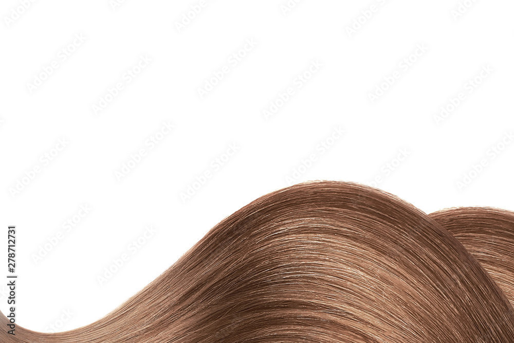 Brown shiny hair as background. Copyspace Brown shiny hair as background. Copyspace