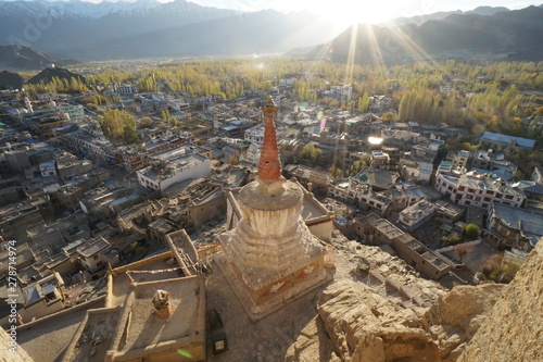 buddhist stupa in Leh ladakh India