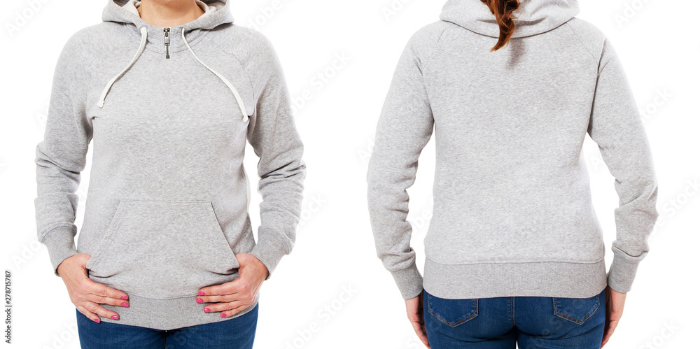 ladies grey sweatshirt