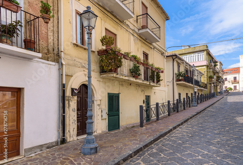 Fototapeta Naklejka Na Ścianę i Meble -  Architecture of Pizzo town in Calabria