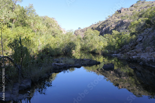 Rock pools in Kakadu National Park in the Northern Territory of Australia