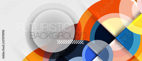Circular geometrical design template