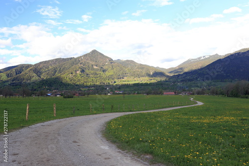 bayerische Gebirgslandschaft