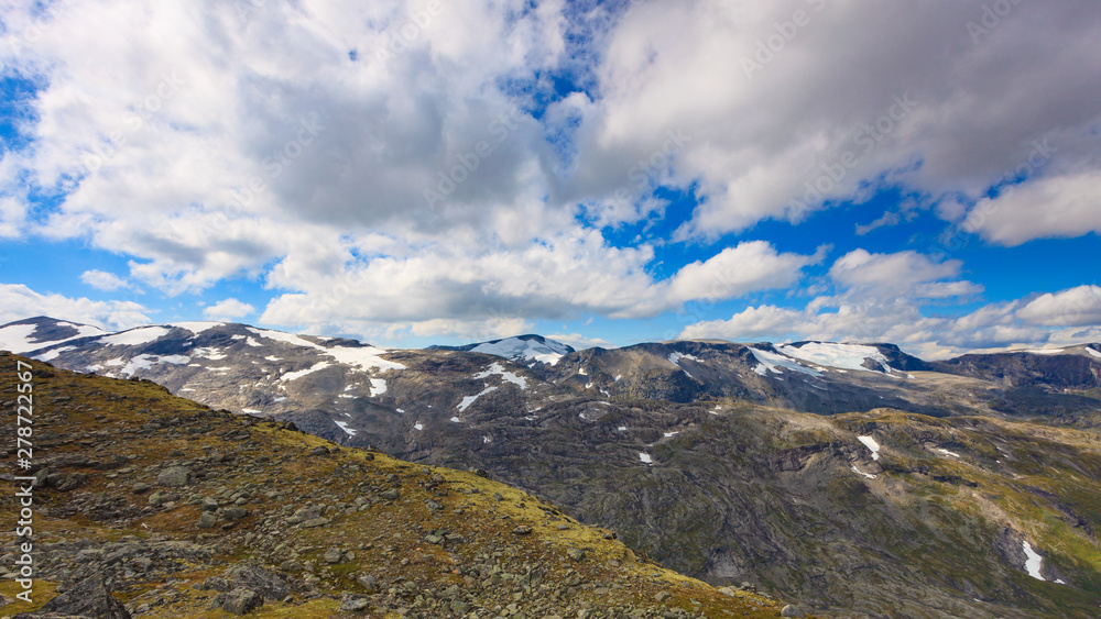 Mountains view from Dalsnibba viewpoint, Norway Mountains view from Dalsnibba viewpoint, Norway